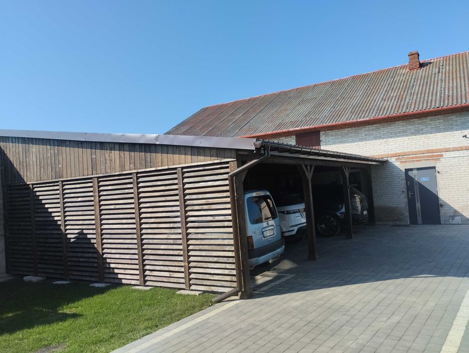 Wiata samochodowa 10 x 5 m