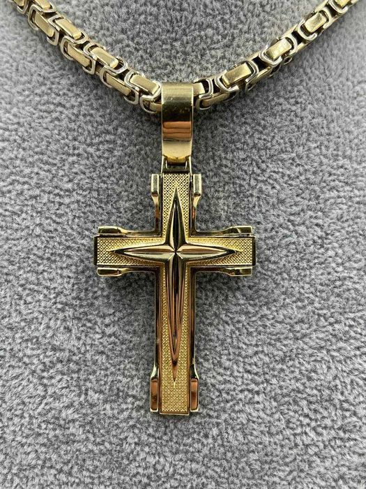 Złote krzyżyk 14K 11.53g.