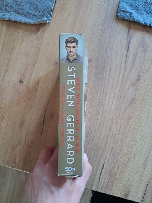 Książka autobiografia Steven Gerrard