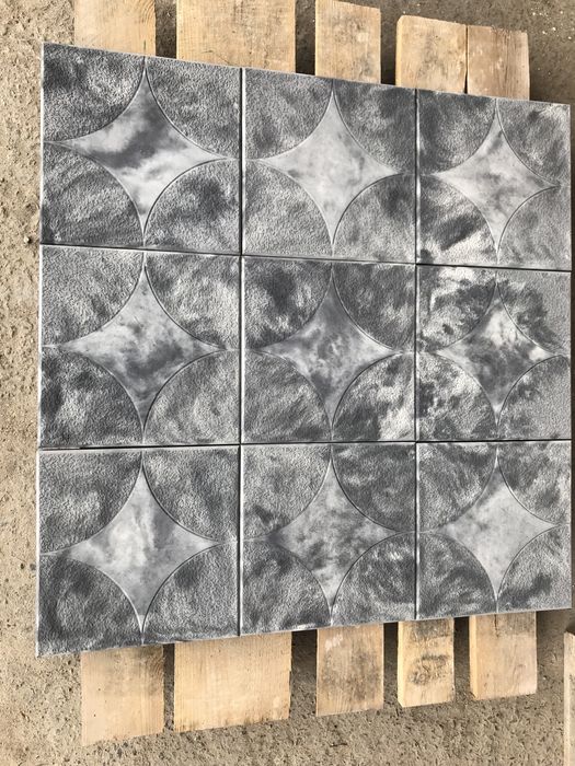 Тротуарна плитка тротуарна під мрамор з бетону 30х30х3см