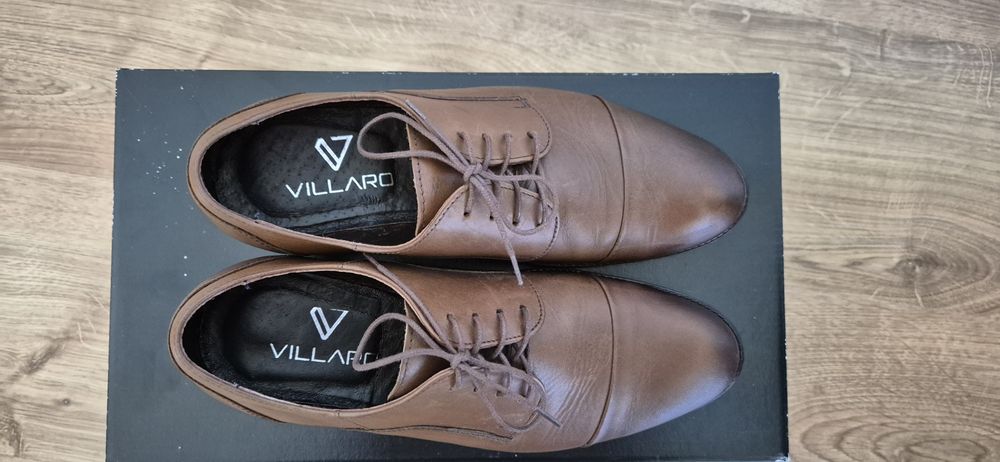# VILLARO # Brązowe Buty Chłopięce Rozm. 35
