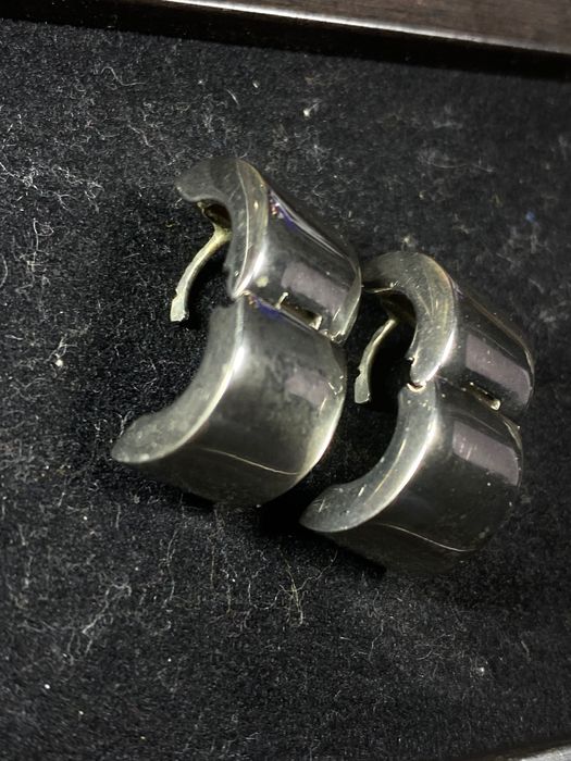 Brincos 1,6 cm Prata Portuguesa contrastada 925