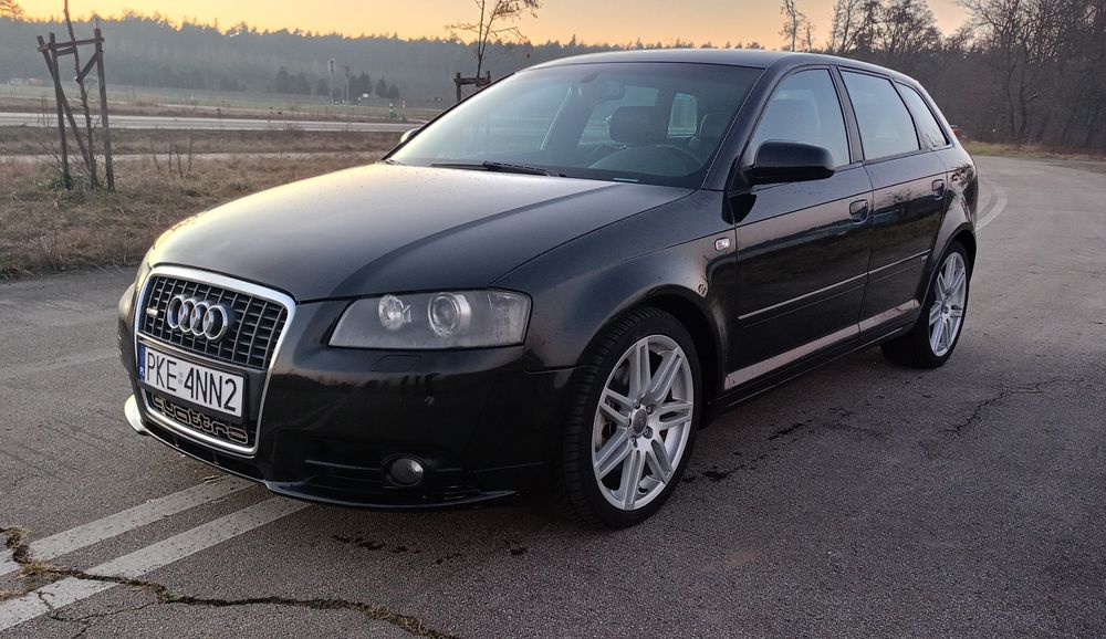 Audi A3 2.0Tdi Quattro S-Line Klima Elektryka Xenon Skóra Stan B.Dobry