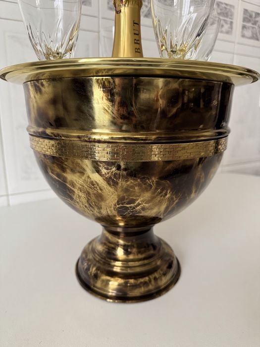 Frapé Champanhe dourado em Alumínio