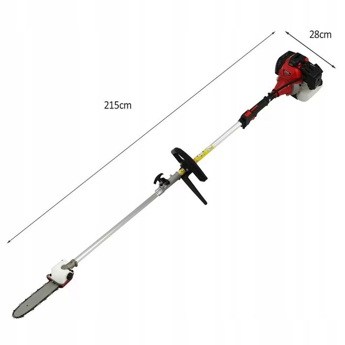 Kosa Spalinowa 5w1 Wielofunkcyjna Nożyce Piła Przedłużka 100cm Podkasz