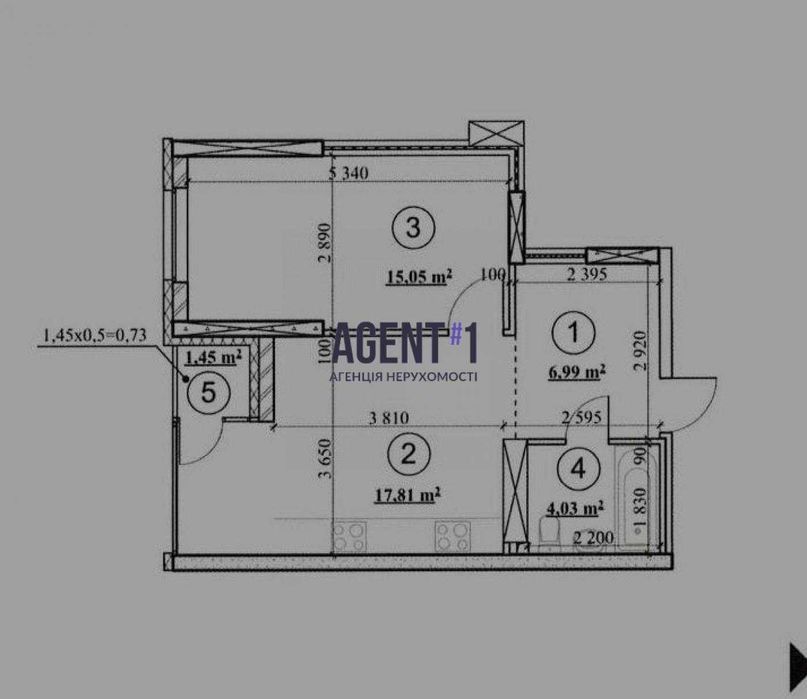 1-room apartment apartment by the address (area 45 m²) - Atlanta.ua - photo 6