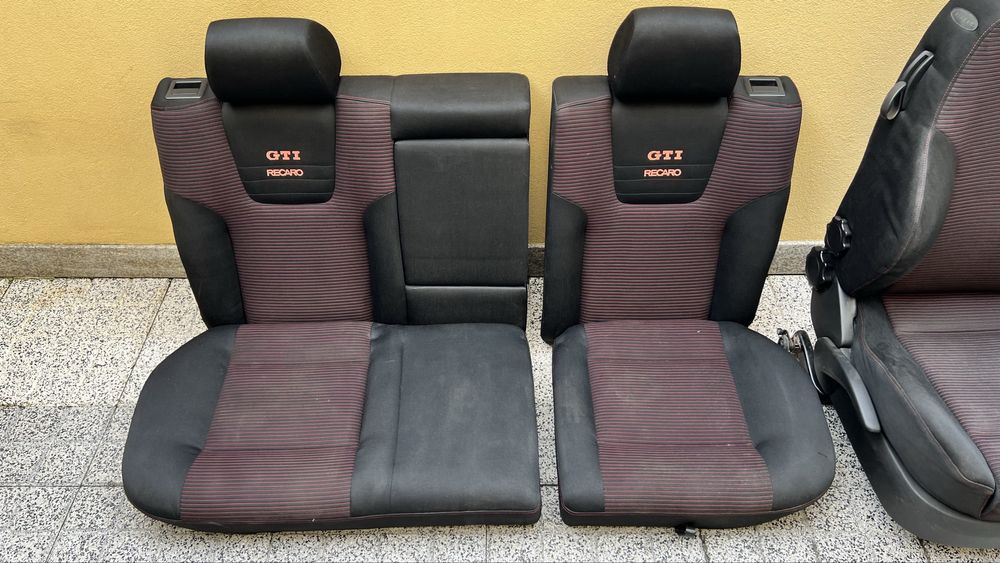 Bancos recaro Originais golf 4 gti jubi
