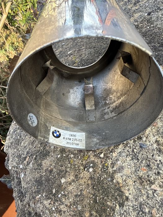 Końcówki wydechu BMW X3, X4 G01,G02 oryginał komplet