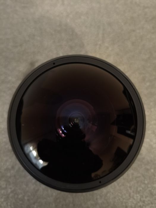 Objectiva walimex pro 8mm  para Canon dslr.