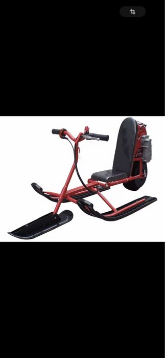 Детский снегоход с бензиновым мотором