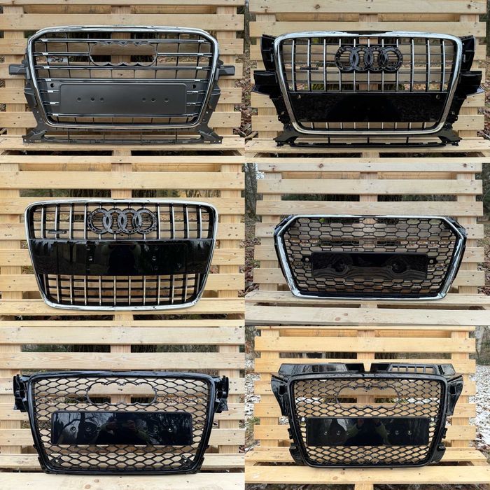 Grill Atrapa Audi A1,A3,A4,A5,A6,A7,A8,Q3,Q5,Q7,Q8,TT