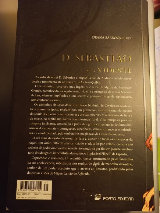 Livro "D. Sebastião e o Vidente"
