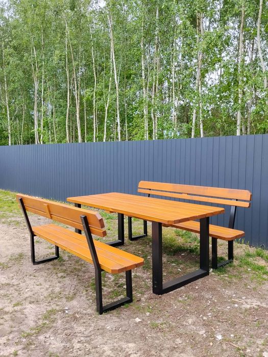 Komplet ogrodowy stół lawka
