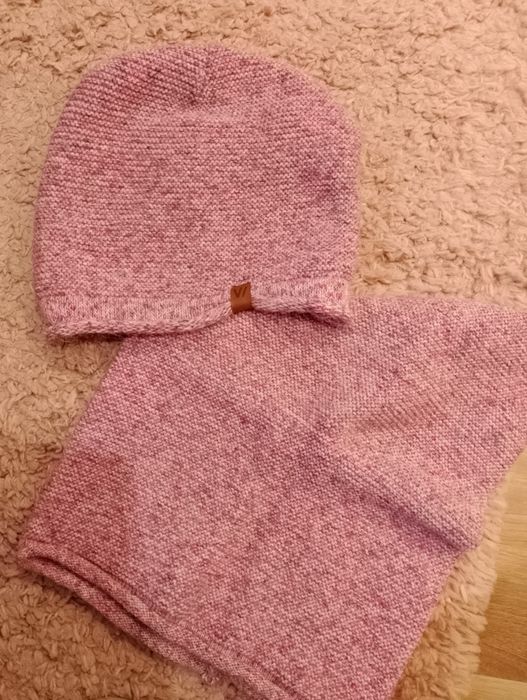 Komplet zimowy czapka komin