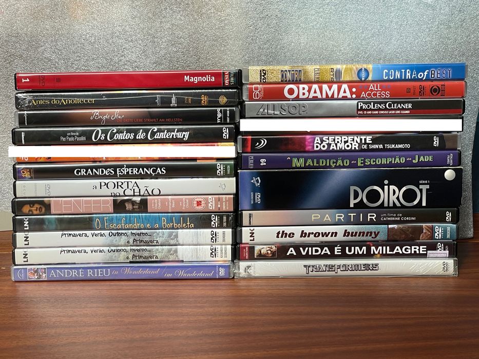 DVD vários - cinema de autor, ação, documentário ... excelente estado64564037317890120