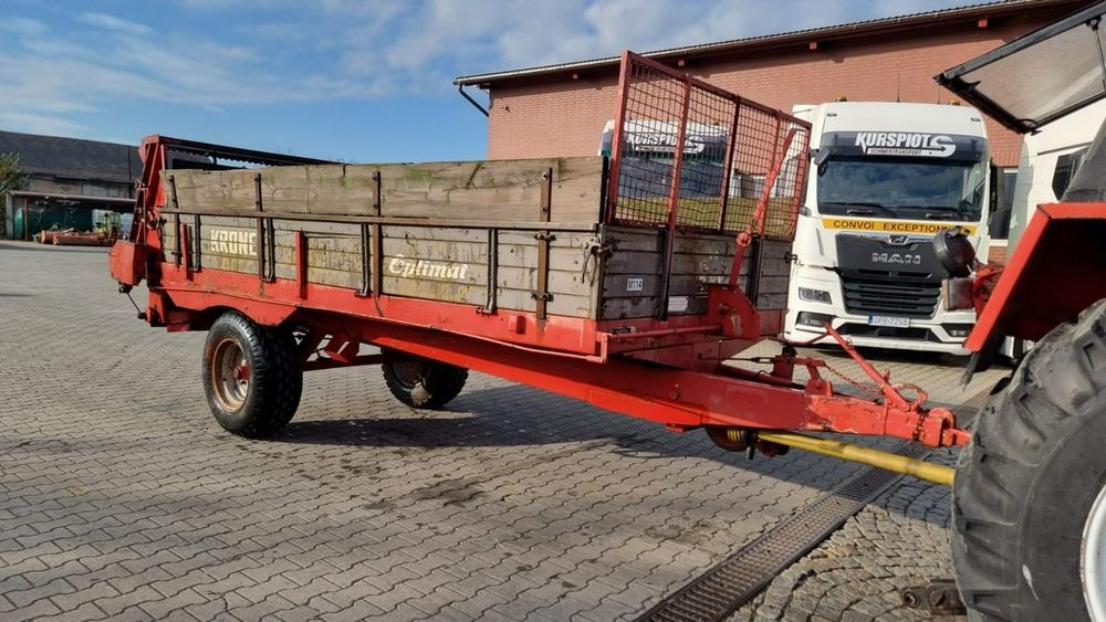 Krone Krone Optimat  Rozrzutnik Obornika, wapna wałki poziome