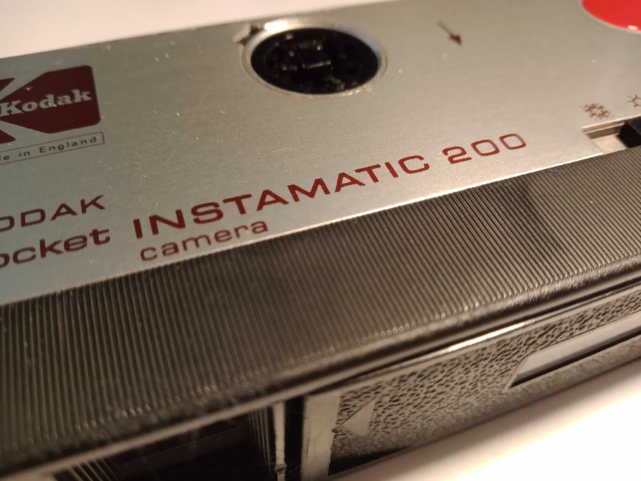 Kodak Instamatic 200 Pocket - Máquina fotográfica vintage