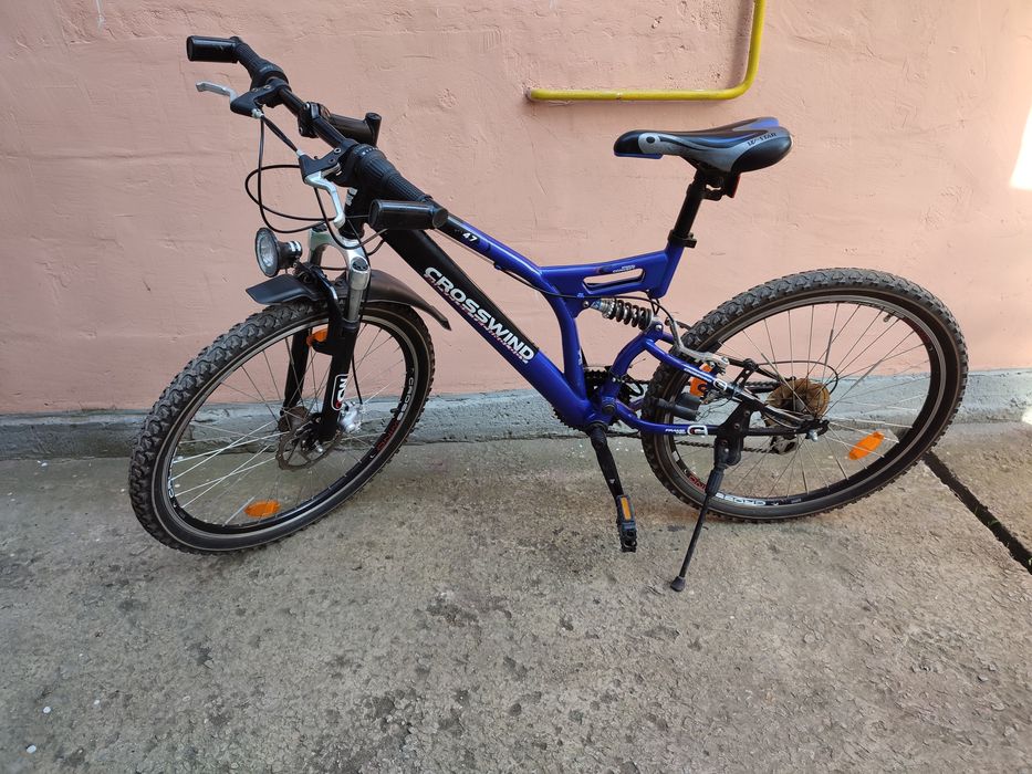 Двух-подвесной велосипед Crosswind C86