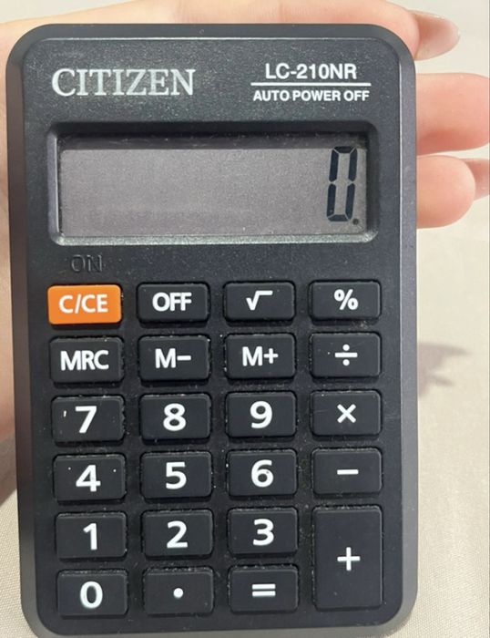 Mini Calculadora Cientifica prática e portátil