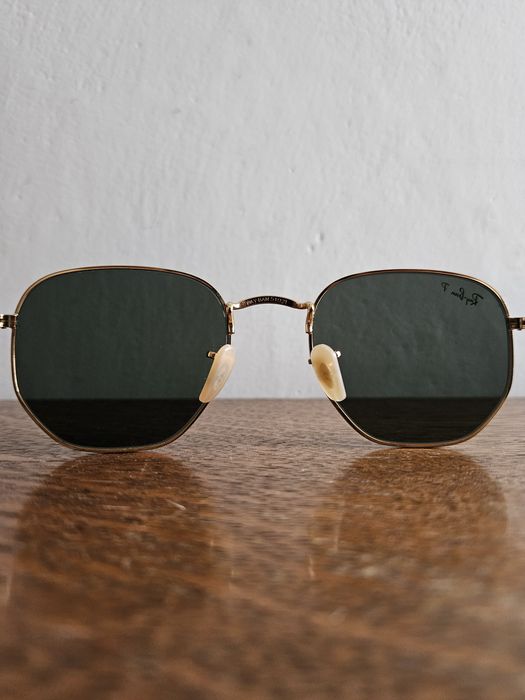 Okulary Ray-Ban Polarized Hexagonal 58mm