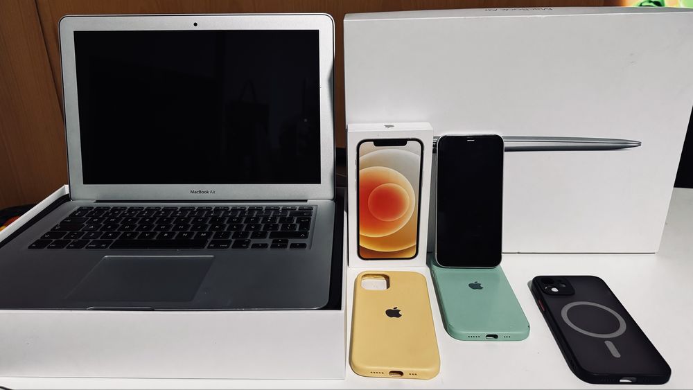 Pack Apple: iPhone 12 64GB + MacBook Air 13" - Excelente Estado