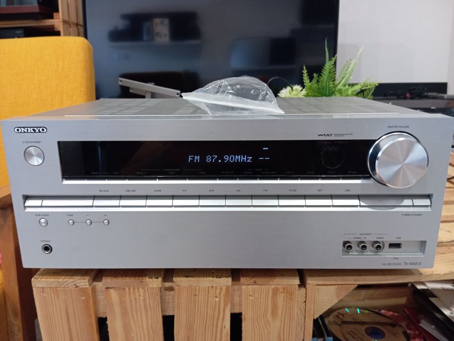 Amplituner Onkyo TX-NR414 + pilot