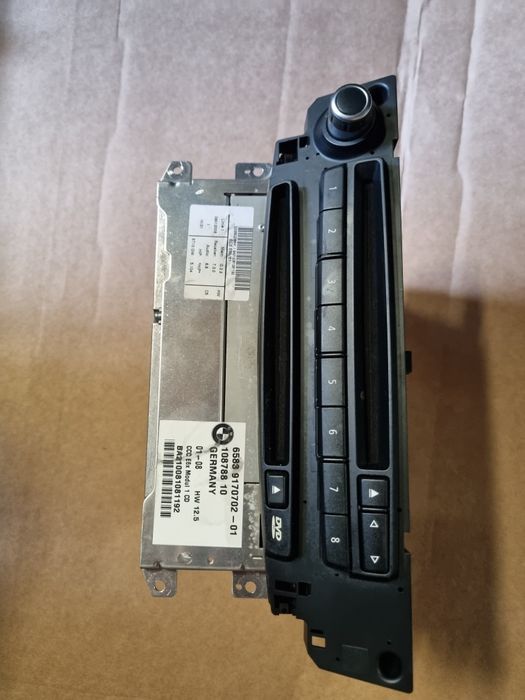 BMW E60 E61 jednostka CCC radio navi lift lci nawigacja czytnik