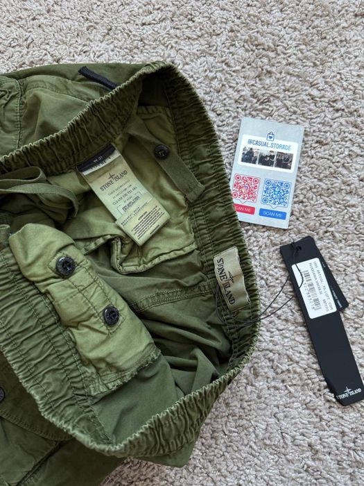 Карго штаны Stone Island Brushed Garment Dyed