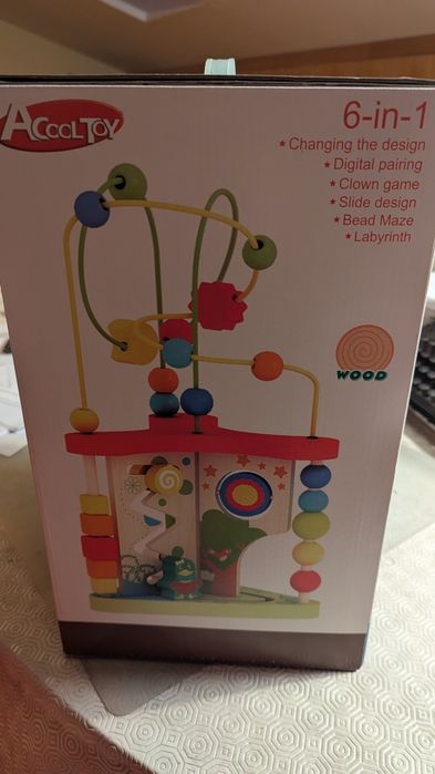 Torre de atividades brinquedos bebé