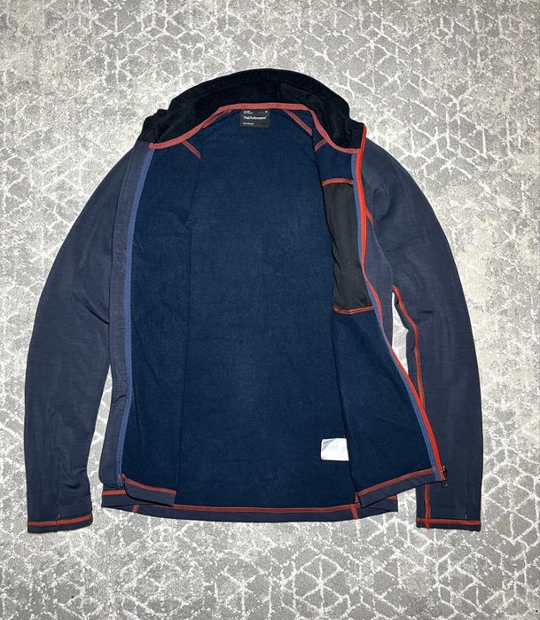 Трекінгова кофта Peak Performance -на флісі-Full Zip -розмір M