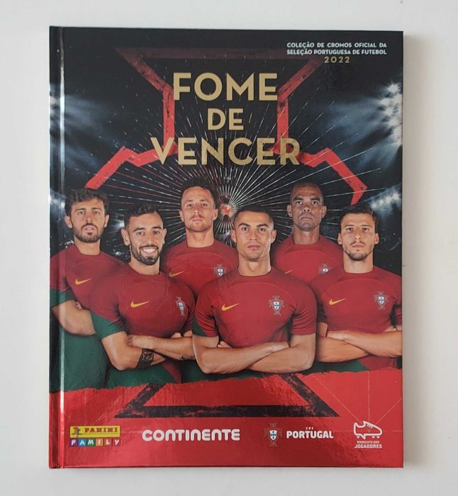 Panini Fome de Vencer 2018, 2021, 2022 - cadernetas vazias e completas