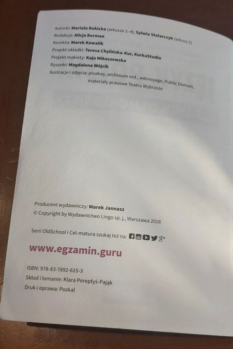 Język polski egzamin ośmioklasisty przykładowe arkusze egzaminacyjne