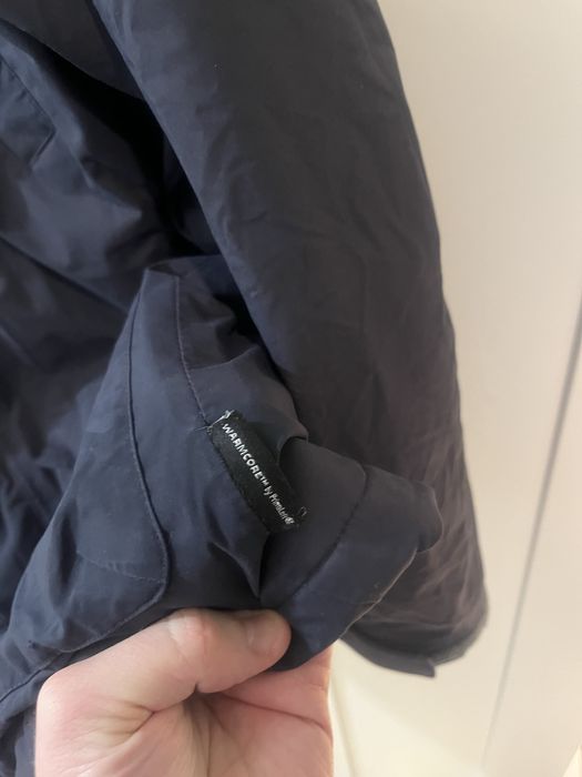 Granatowa parka Helly Hansen, puch jesień, zima, rozmiar s. Stan bdb