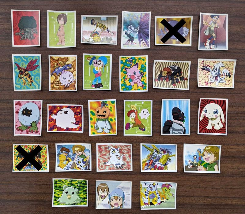 Cromos Digimon Panini