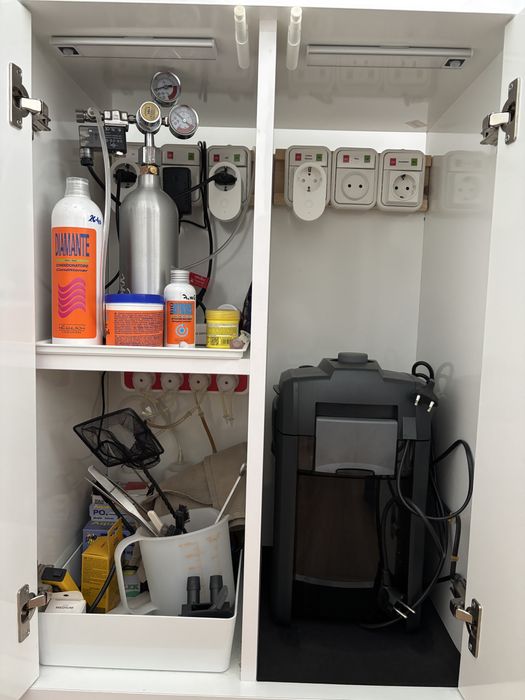 Kit Movel + aquario completo 60x40x40 + equipamento