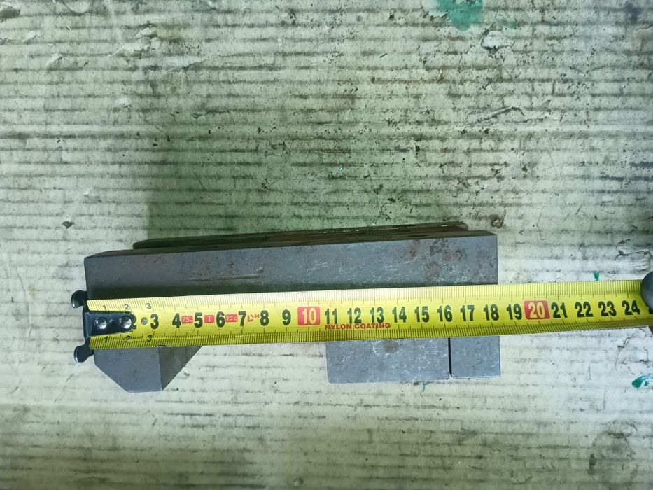 Тиски 80мм стальні під реставрацію