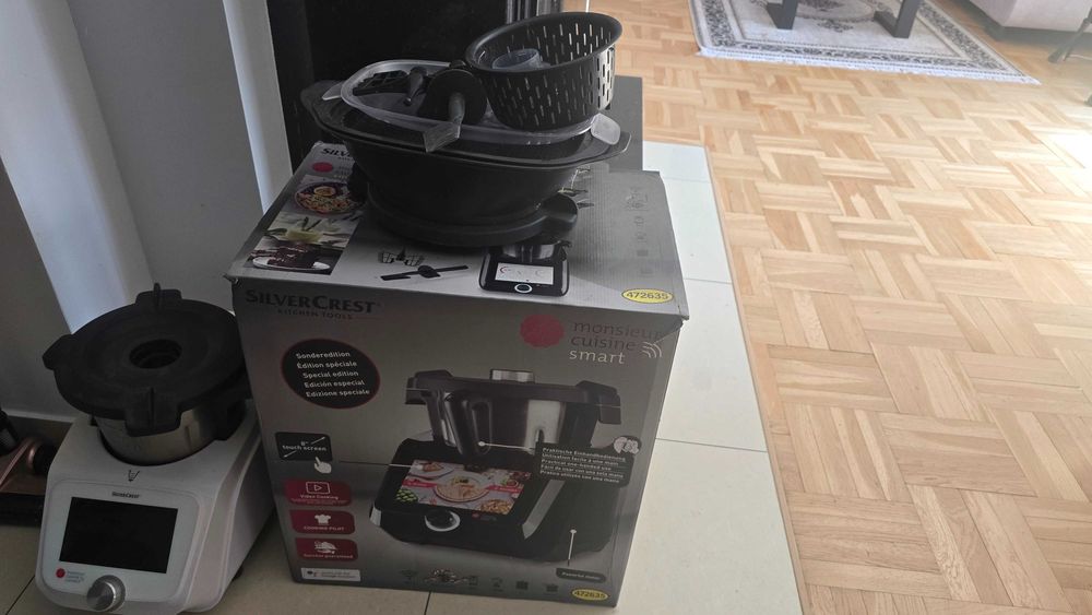 Robot kuchenny SilverCrest Monsieur Cuisine Connect | Sprawny + Akcesoria