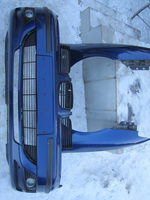 Seat Leon,Toledo 2 Zderzak przedni kompl kol granatowy IDEAŁ