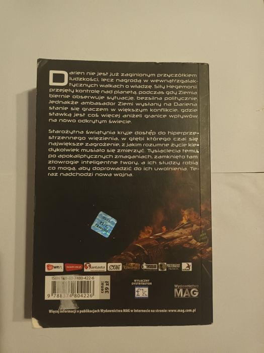 Osierocone światy Cobley Ogień ludzkości Tom 2