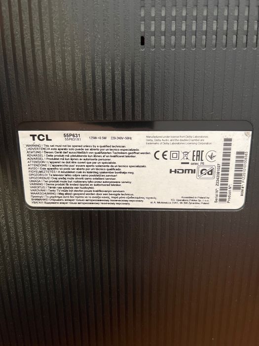 Tv 55 polegadas TCL