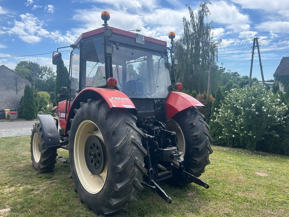 Zetor 9540 zamiana ciagnik koparka