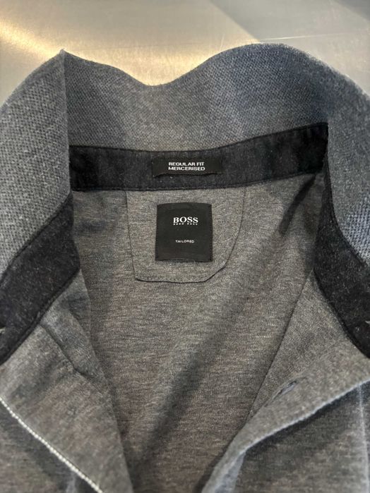 Polo Boss L Cinza
