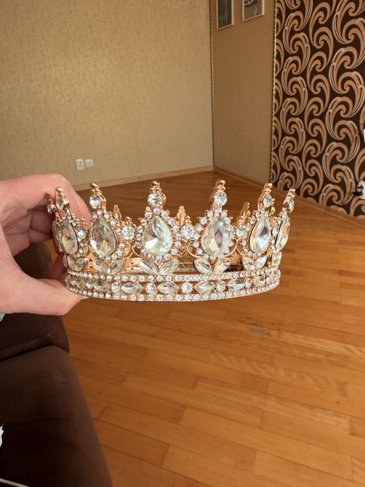 Металева корона, корона для торт