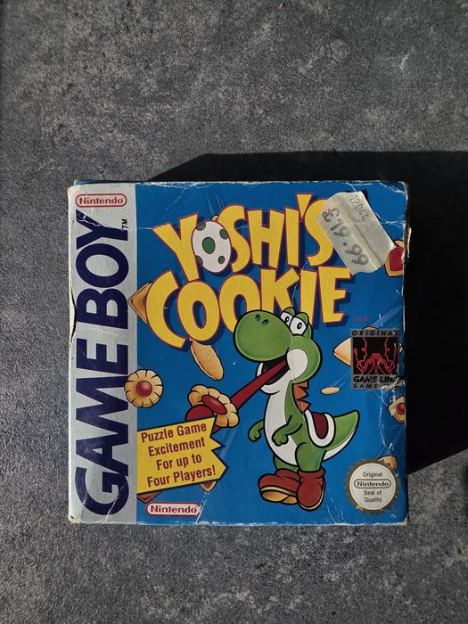 Yoshi's Cookie Game Boy | Komplet w pudełku (CIB) | Oryginał