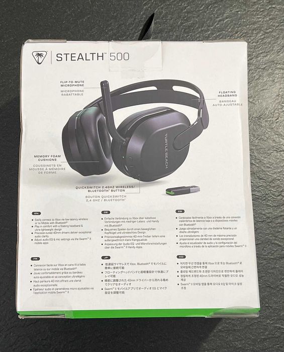 Słuchawki Bezprzewodowe Turtle Beach Stealth 500 Xbox Series X/S PC BT 40h