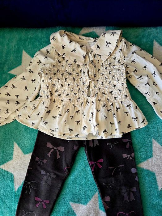 Zestaw dla dziewczynki r. 98