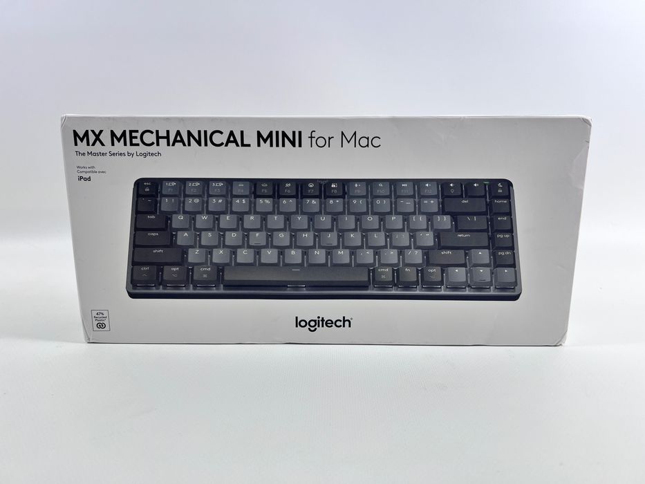 Клавіатура Logitech MX Mechanical Mini Wireless for Mac Space Гарантія