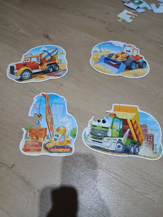 Puzzle - maszyny budowlane