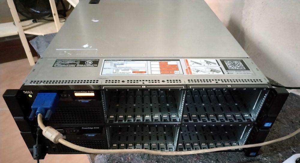 Servidor DELL PowerEdge R720 2xE5-2960v2 32GB iDrac Enterprise