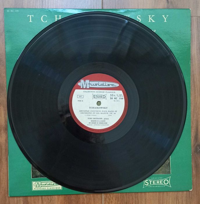 Vinil Tchaikowsky - 2º concerto para piano e orchestra